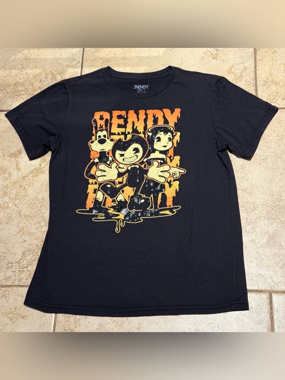 Bendy And The Ink Machine The Dark Revival Trio T-Shirt